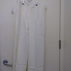 metrostyle 100% linen pants